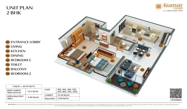 Kumar Codename Stardom Floor Plan