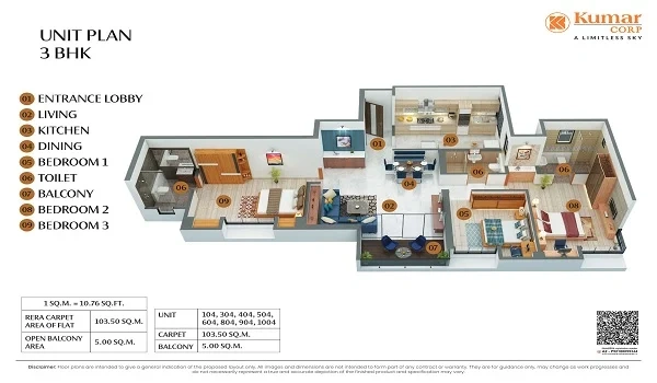 Kumar Codename Stardom Floor Plan